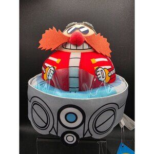 Dr. Eggman Sonic The Hedgehog Plush Toy By GE Animation